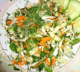 salat iz belokochannoj kapusty m