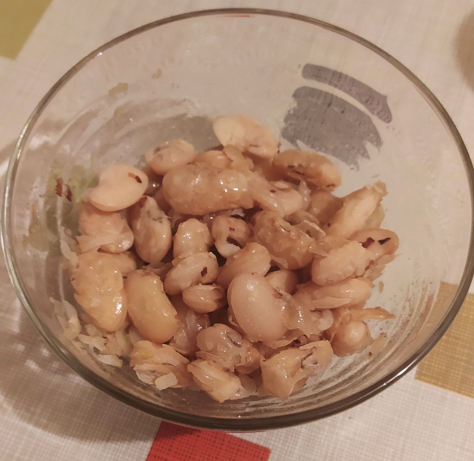 Гарнир из фасоли