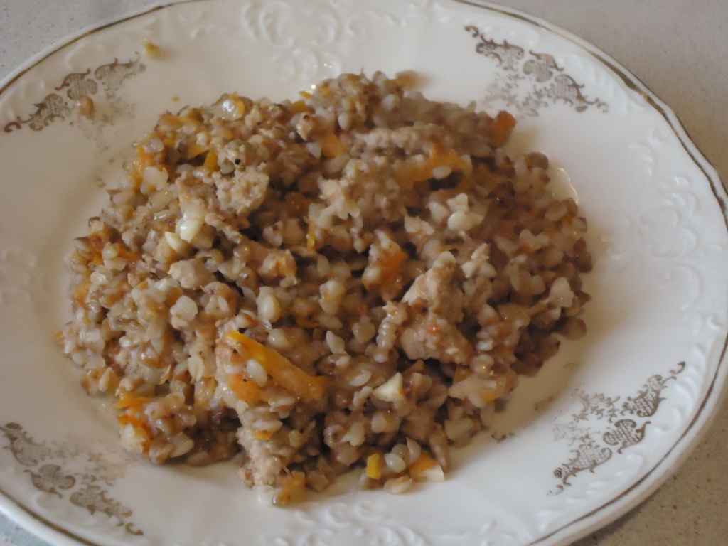 Гречка по-флотски 