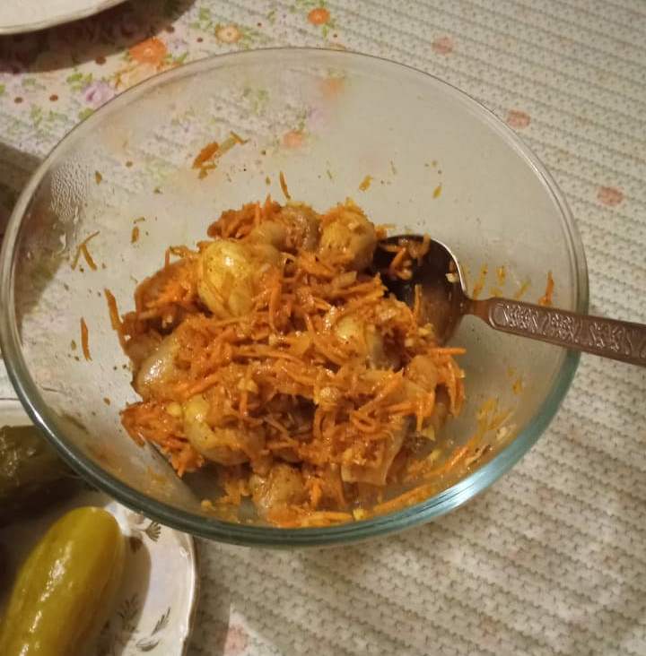 Грибы по-корейски