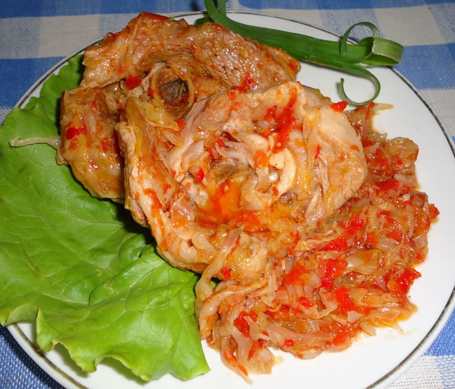 Индейка с капустой