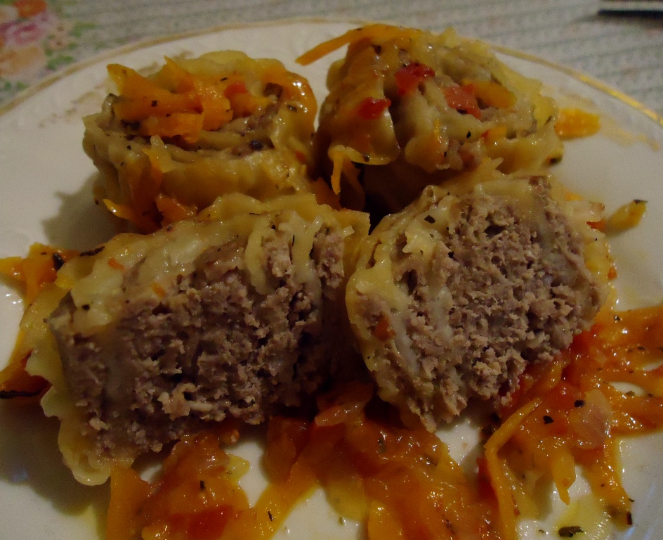 Лаваш с мясным фаршем Лаваш с мясным фаршем
