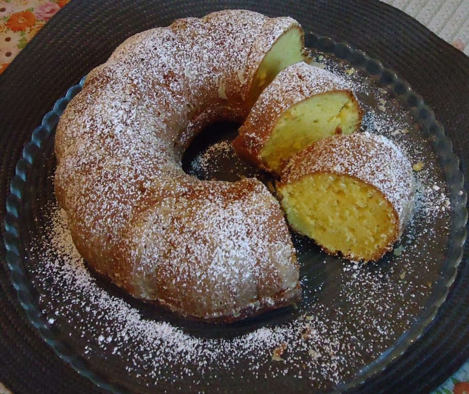 Лимонный кекс