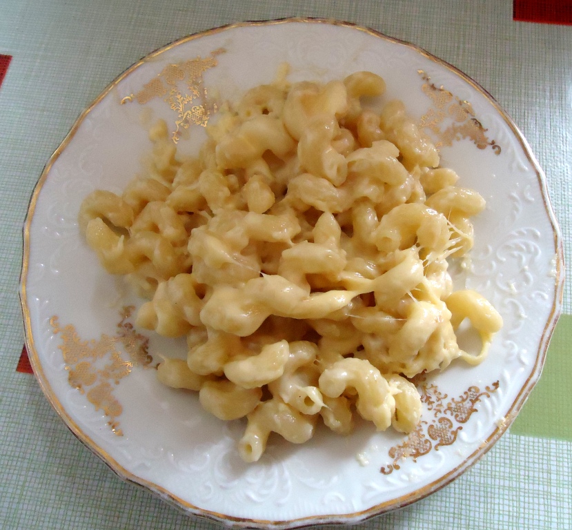 Макароны в сметане
