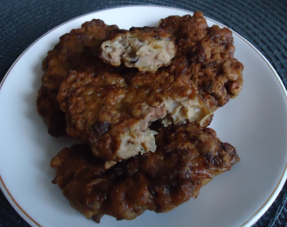 Оладьи из куриной печени фото