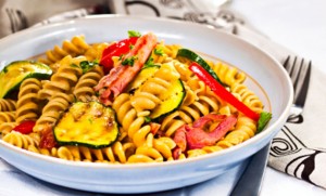 Паста фредда с овощами