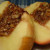 Печеные яблоки с малиновым вареньем