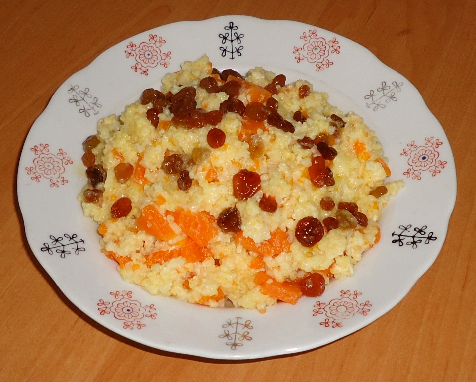 Пшенная каша с тыквой