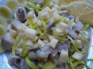 Сельдь с яблоками Сельдь с яблоками
