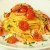 Спагетти с креветками и чили