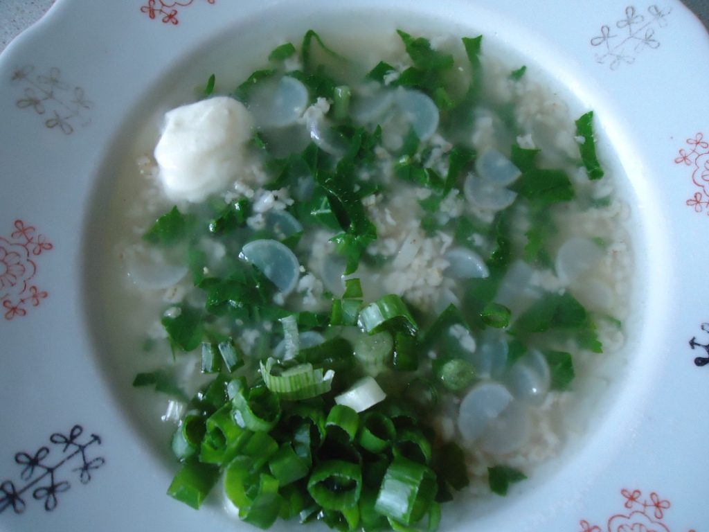 Суп с редиской