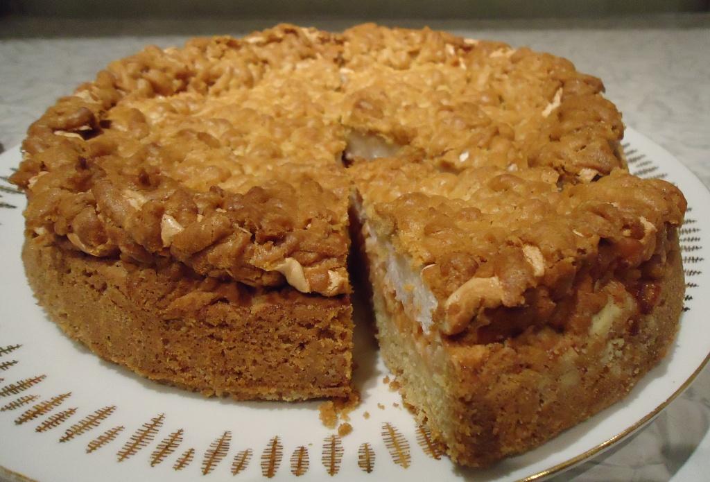 Торт с яблоками