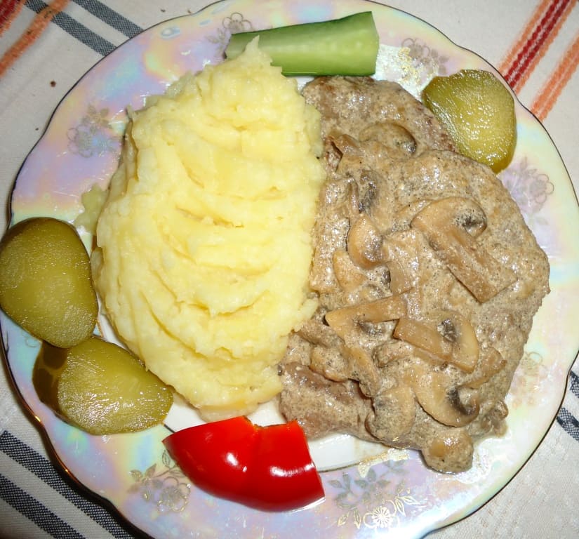 Зразы в сметане 